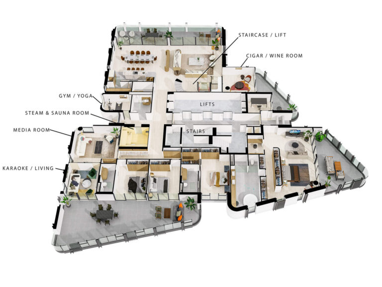 Top Luxury Penthouse Plans: A Guide to High-Altitude Design